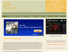 Tablet Screenshot of lendinghope.org